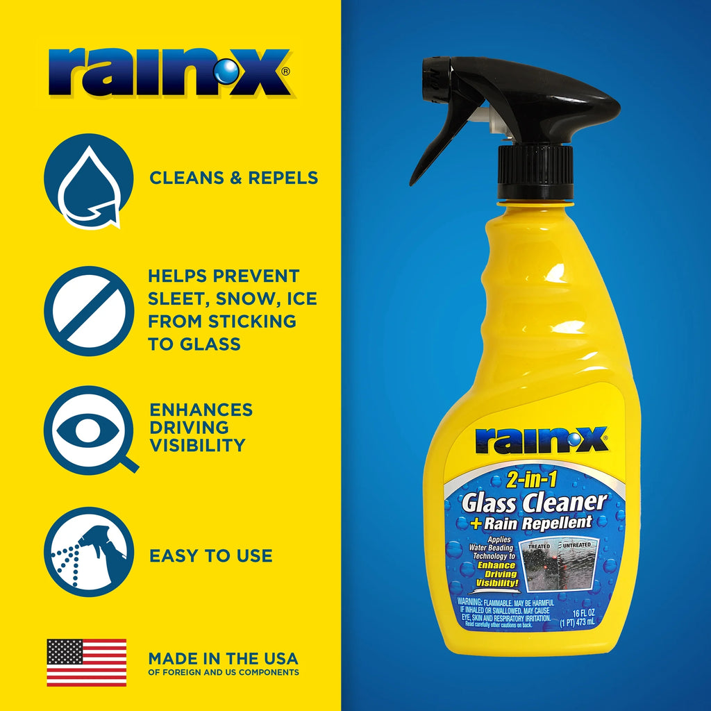 2-In-1 Glass Cleaner & Rain Repellant 16Oz - 630006W