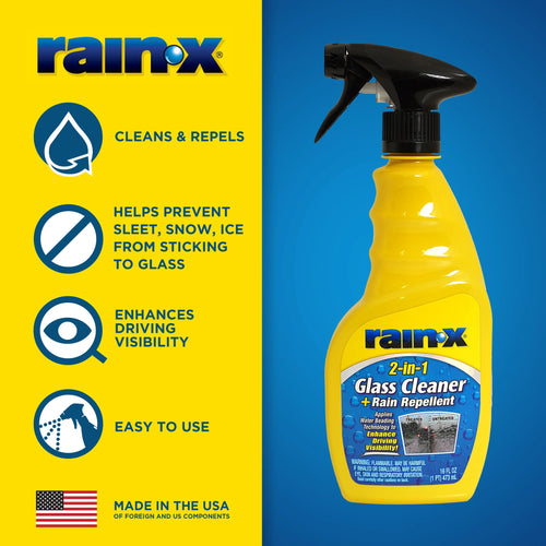 2-In-1 Glass Cleaner & Rain Repellant 16Oz - 630006W