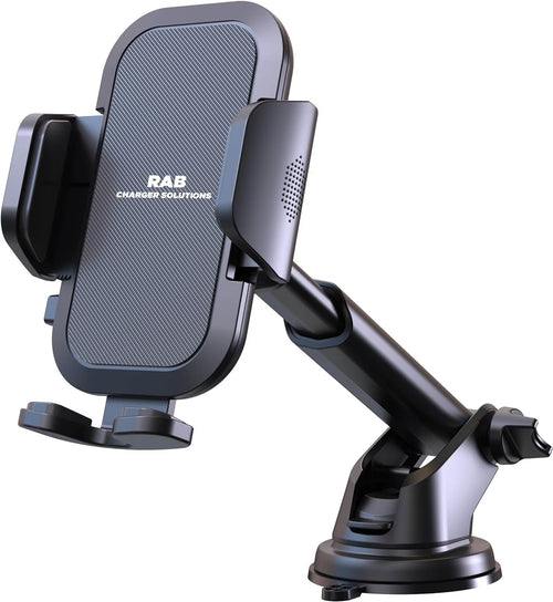 - Phone Holder Mount for Car Dashboard in Black, 3-In-1 Air Vent Windshield Phone Mount for Car, Durable Car Phone Holders for Iphone 15 14 13 and Android