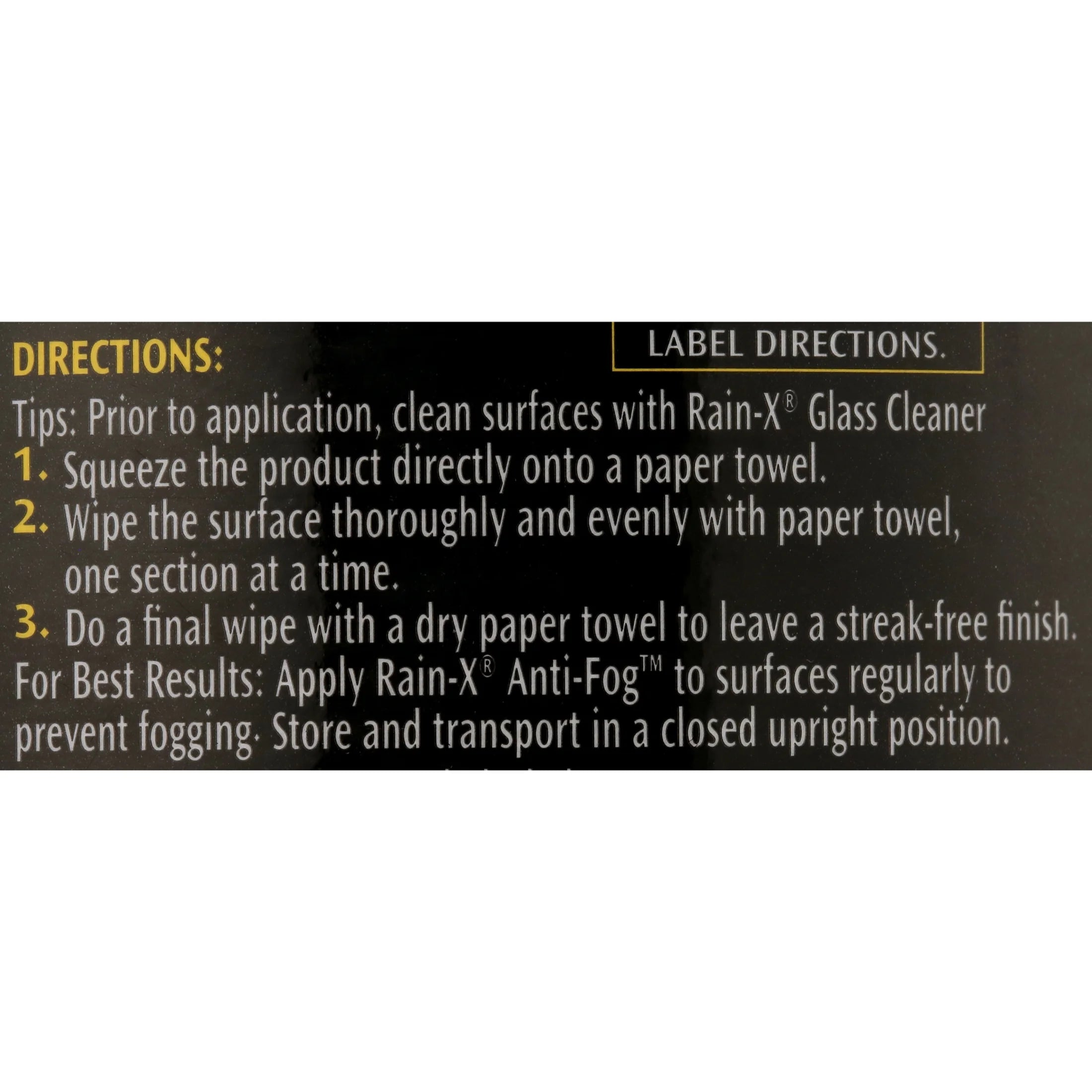 Anti-Fog, 3.5Oz Bottle - AF21106DW