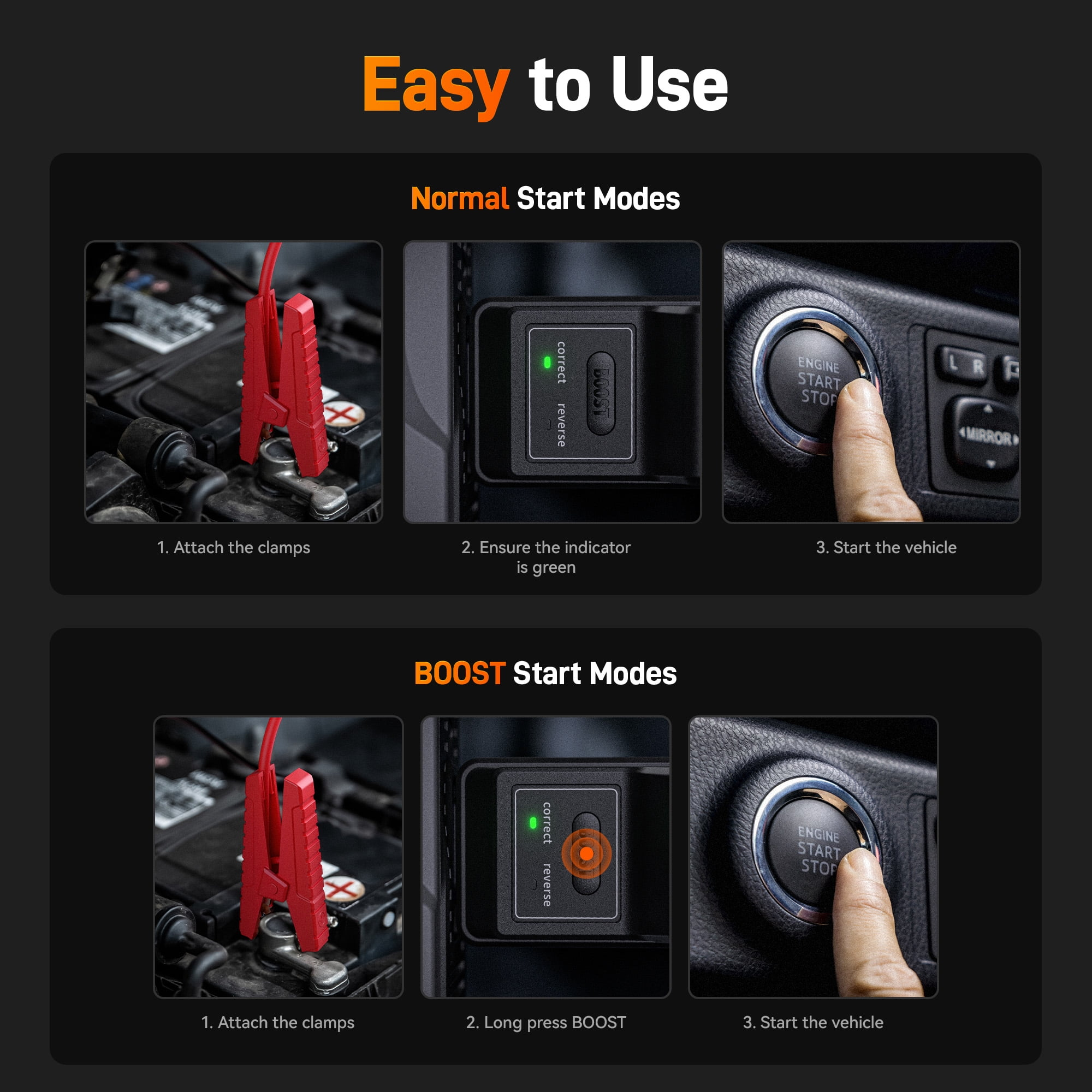 Car Jump Starter with Air Compressor, 2000A 150PSI Portable Car Battery Jump Box(5.0L Gas) with Digital Tire Inflator, 12V