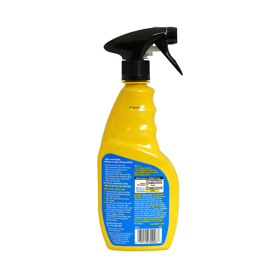 2-In-1 Glass Cleaner & Rain Repellant 16Oz - 630006W