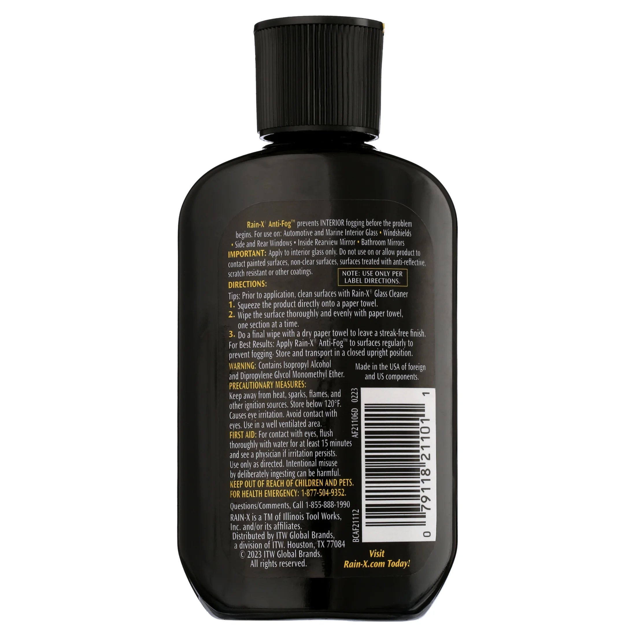 Anti-Fog, 3.5Oz Bottle - AF21106DW