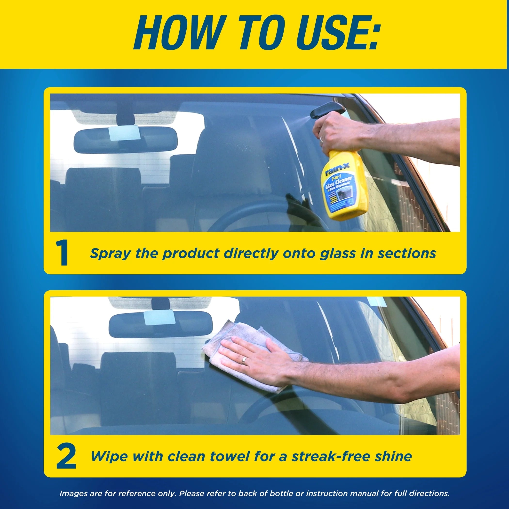 2-In-1 Glass Cleaner & Rain Repellant 16Oz - 630006W