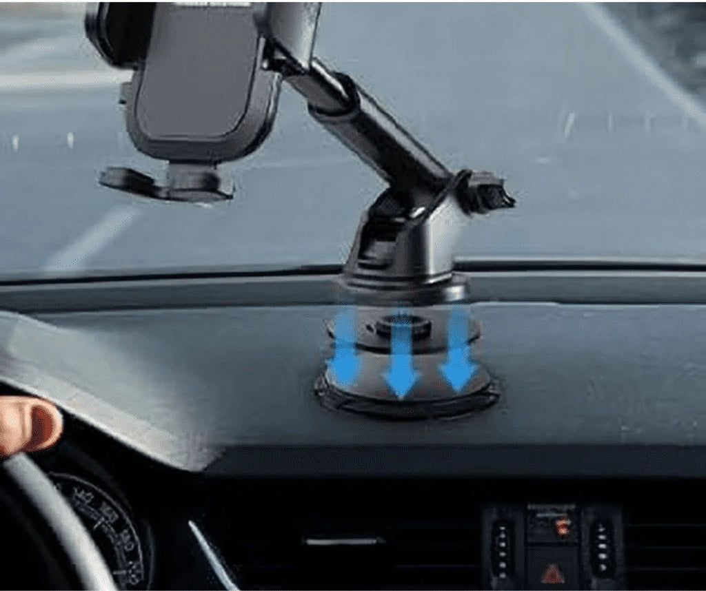- Phone Holder Mount for Car Dashboard in Black, 3-In-1 Air Vent Windshield Phone Mount for Car, Durable Car Phone Holders for Iphone 15 14 13 and Android